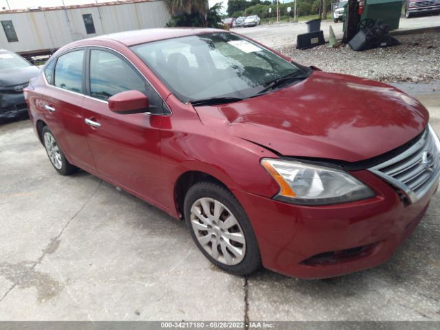 NISSAN SENTRA 2014 3n1ab7ap9el632379