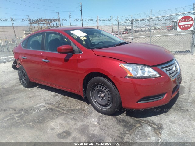 NISSAN SENTRA 2014 3n1ab7ap9el691917