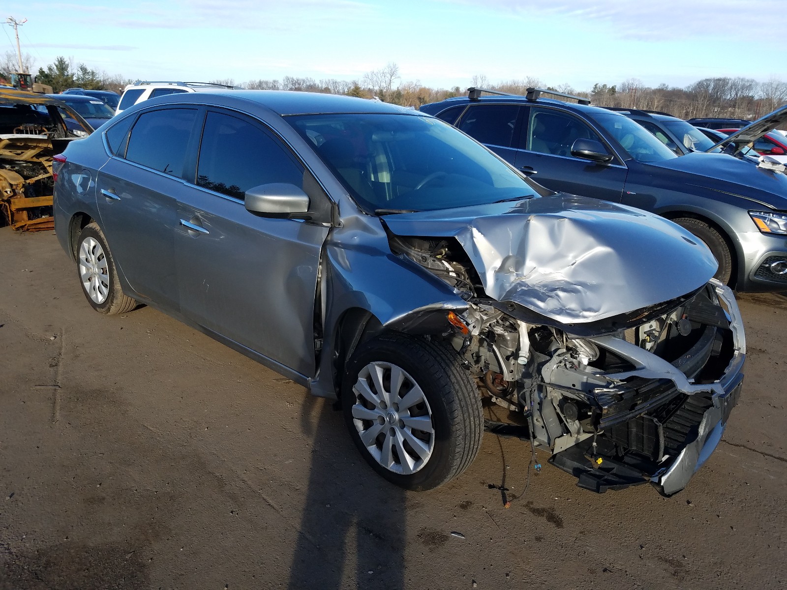 NISSAN SENTRA S 2014 3n1ab7ap9ey222524