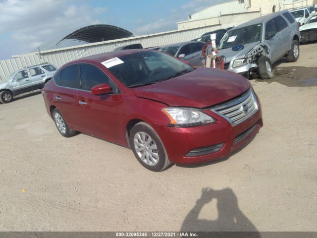 NISSAN SENTRA 2014 3n1ab7ap9ey232776