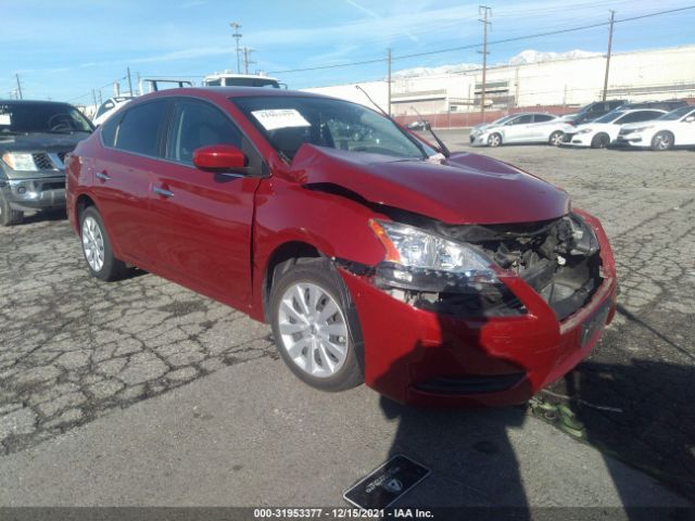 NISSAN SENTRA 2014 3n1ab7ap9ey234348