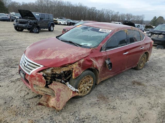 NISSAN SENTRA S 2014 3n1ab7ap9ey271304