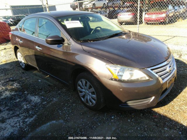 NISSAN SENTRA 2014 3n1ab7ap9ey274610