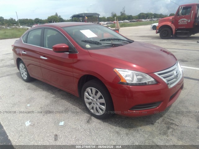 NISSAN SENTRA 2014 3n1ab7ap9ey275692