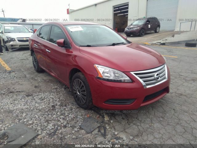 NISSAN SENTRA 2014 3n1ab7ap9ey288846