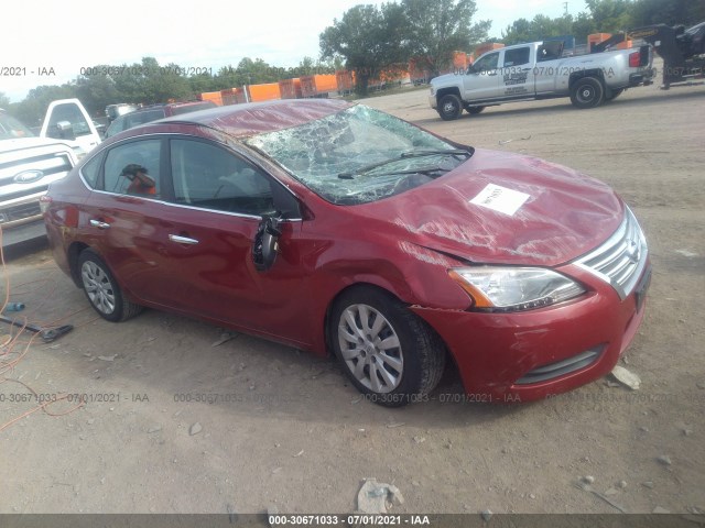 NISSAN SENTRA 2014 3n1ab7ap9ey336538