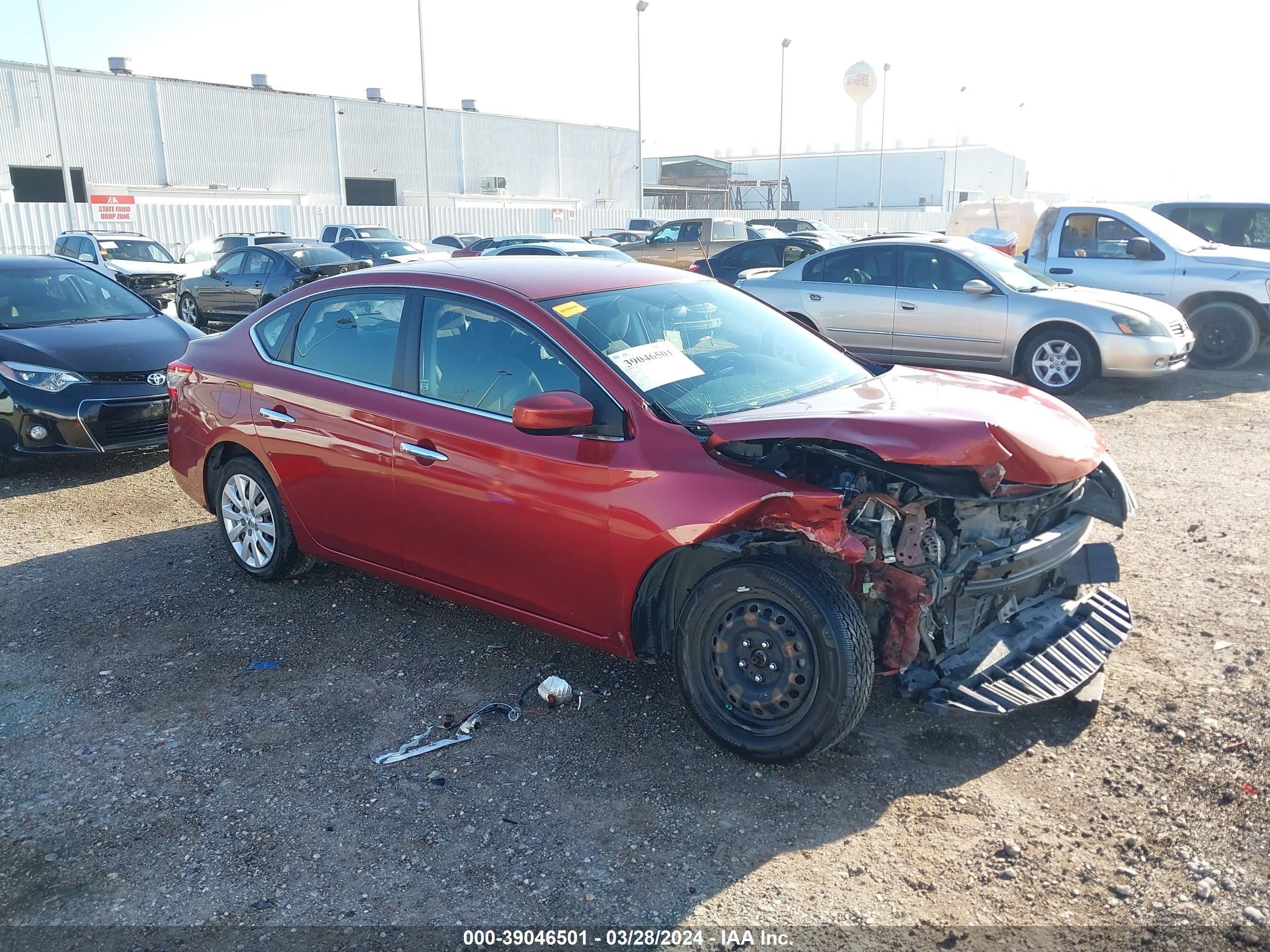 NISSAN SENTRA 2015 3n1ab7ap9fy261535