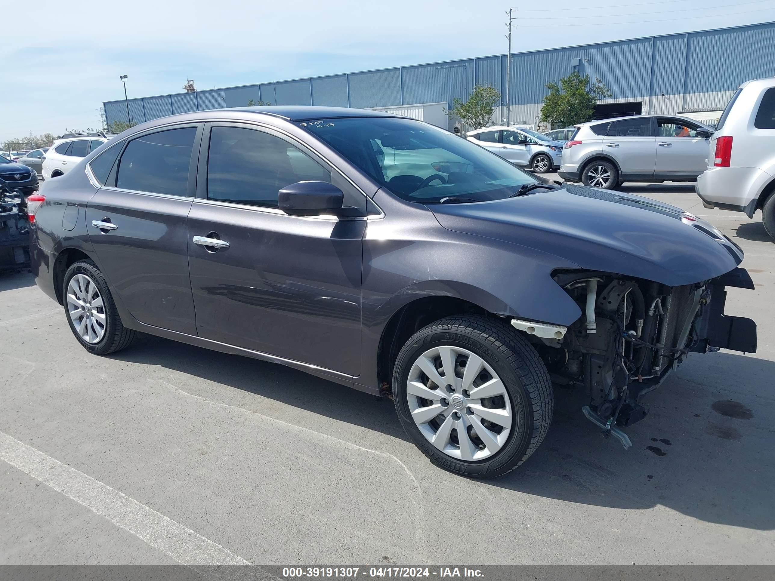 NISSAN SENTRA 2015 3n1ab7ap9fy275242