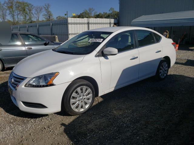 NISSAN SENTRA S 2015 3n1ab7ap9fy319322