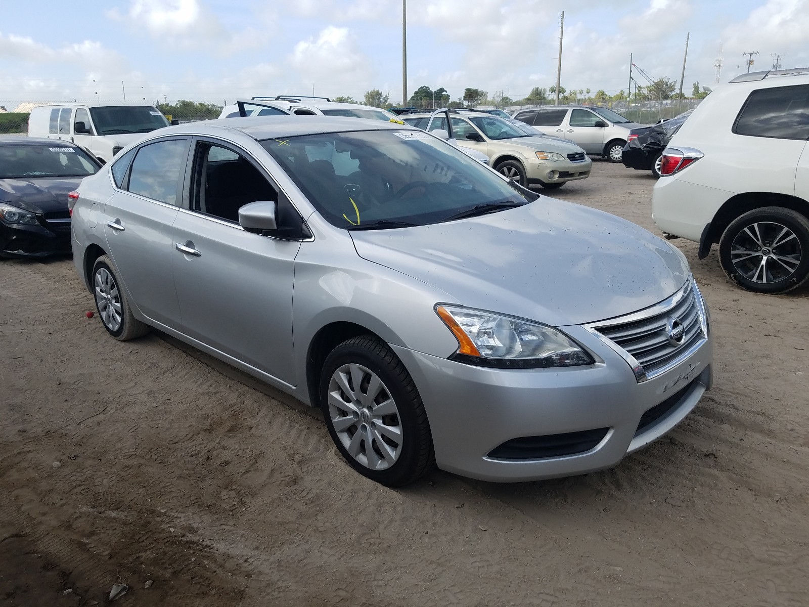 NISSAN SENTRA S 2015 3n1ab7ap9fy336136