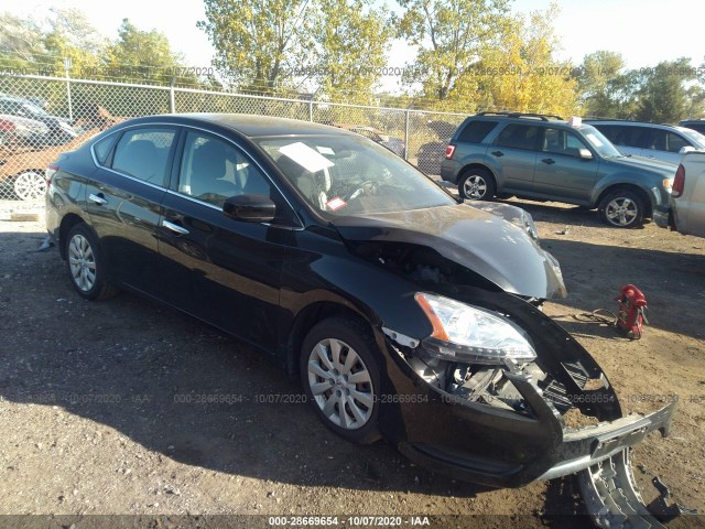 NISSAN SENTRA S 2015 3n1ab7ap9fy347704