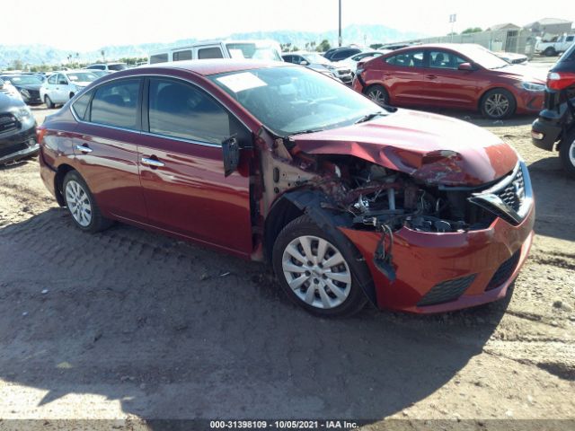 NISSAN SENTRA 2016 3n1ab7ap9gl643496