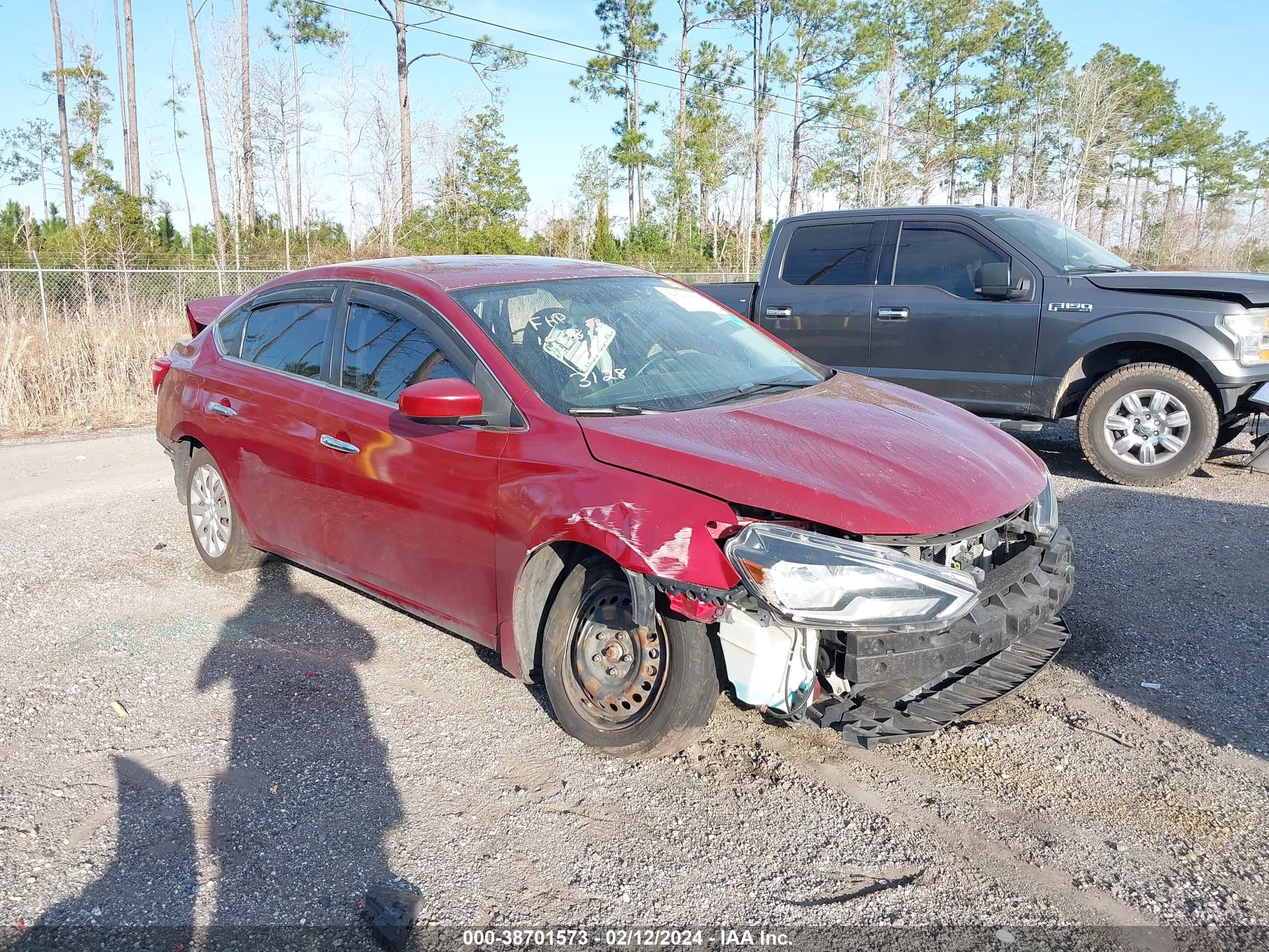 NISSAN SENTRA 2016 3n1ab7ap9gl673128