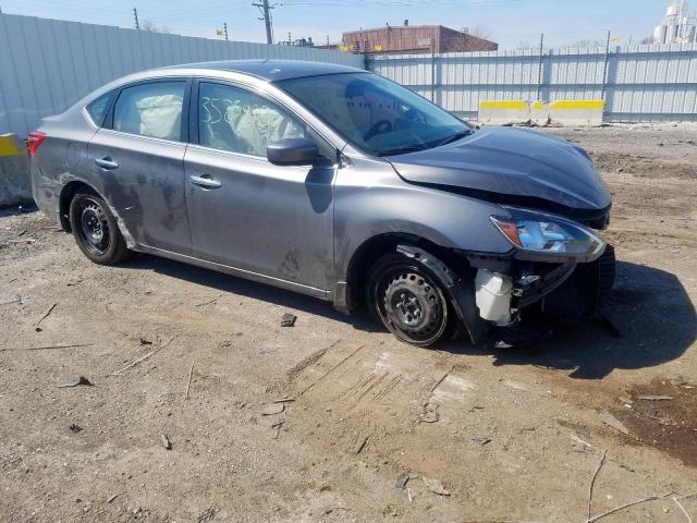 NISSAN SENTRA S 2016 3n1ab7ap9gy310427