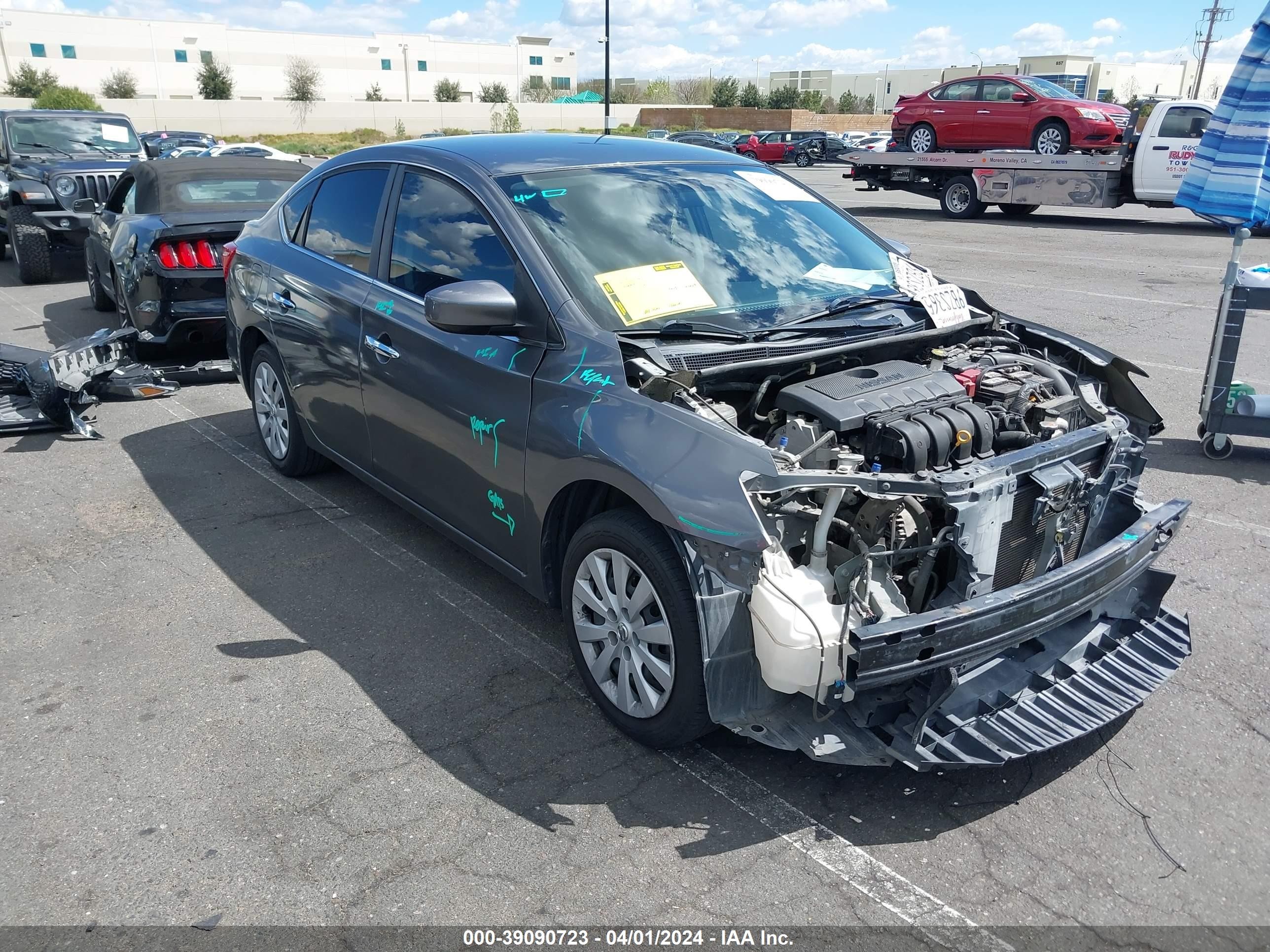 NISSAN SENTRA 2017 3n1ab7ap9hy255754