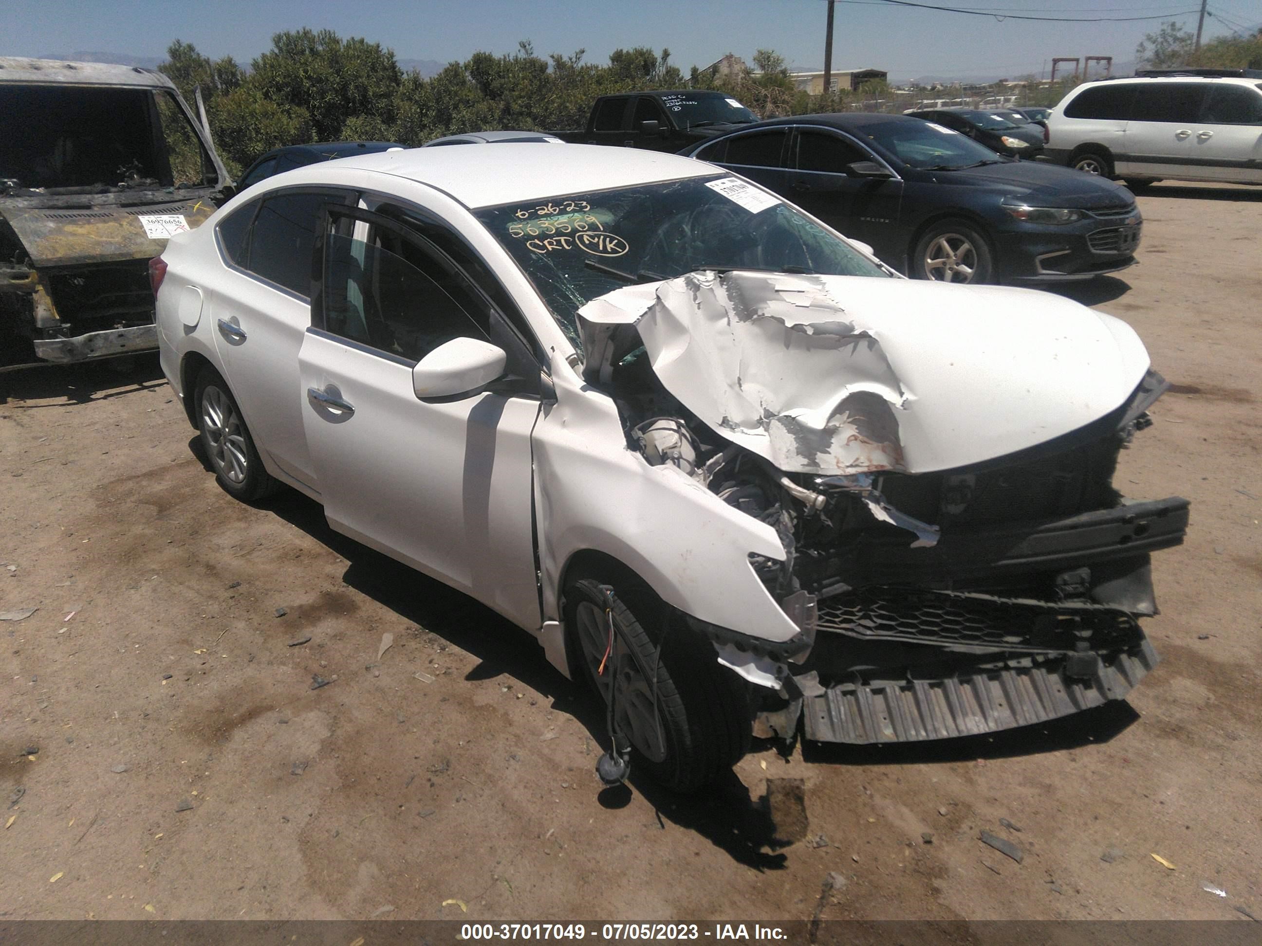 NISSAN SENTRA 2018 3n1ab7ap9jl660841