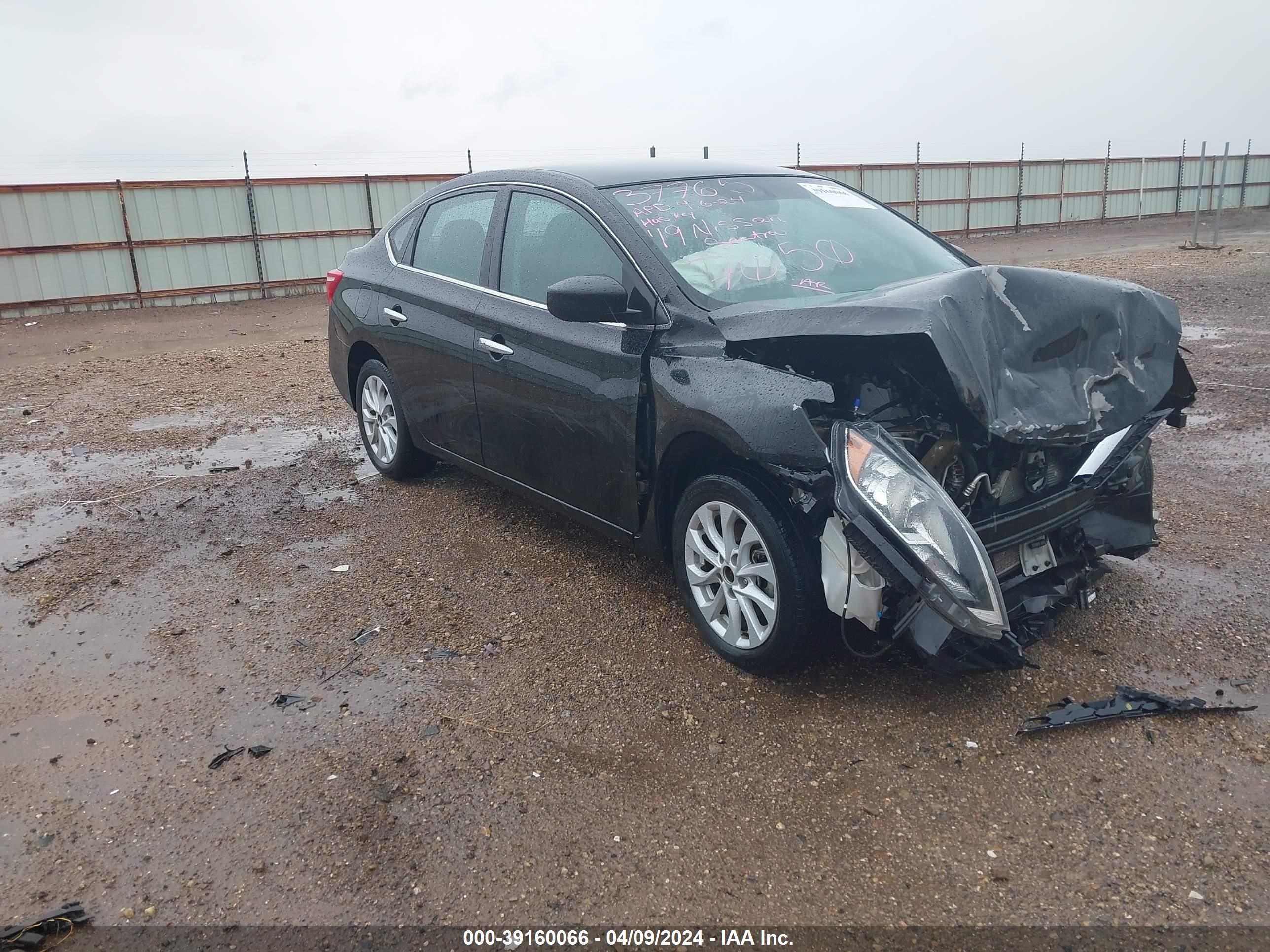 NISSAN SENTRA 2019 3n1ab7ap9kl627050