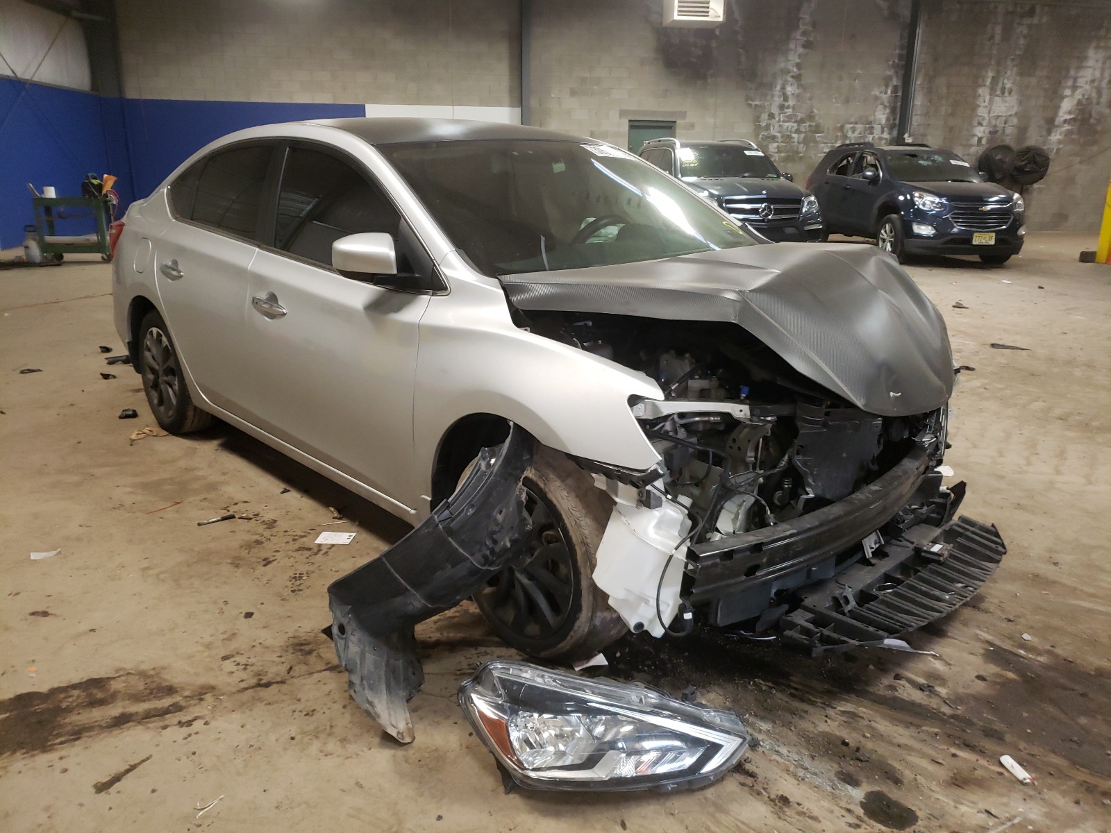 NISSAN SENTRA S 2019 3n1ab7ap9ky238654