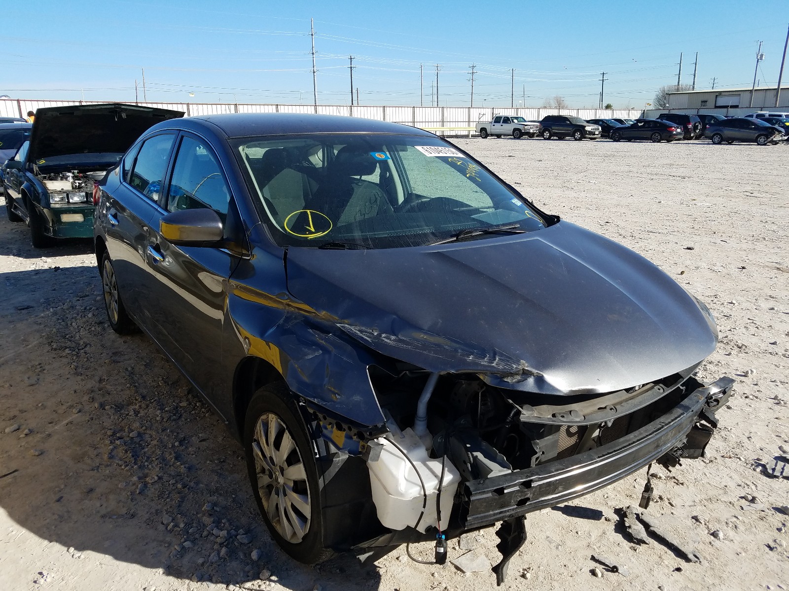 NISSAN SENTRA S 2019 3n1ab7ap9ky244888