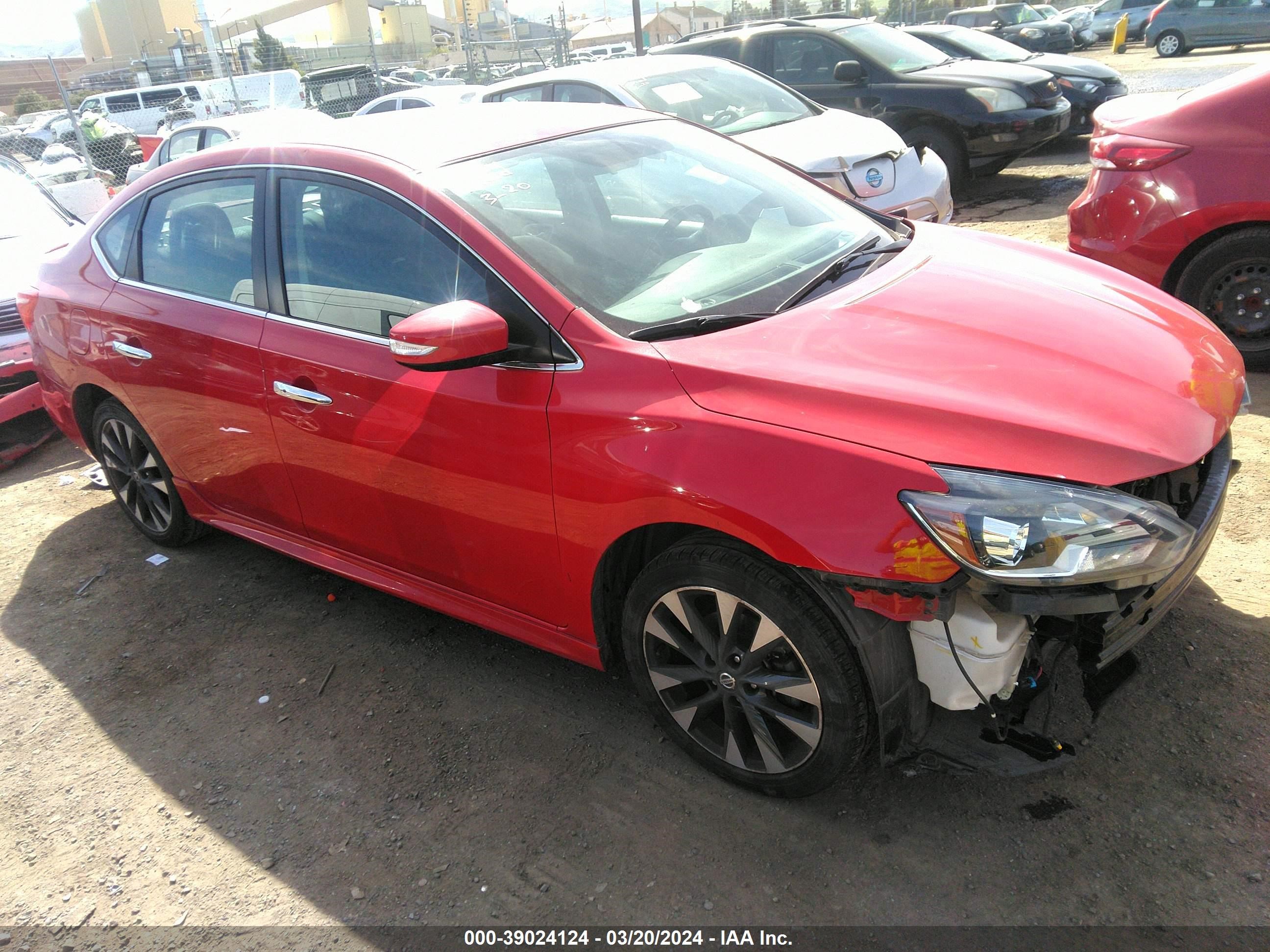 NISSAN SENTRA 2019 3n1ab7ap9ky370264