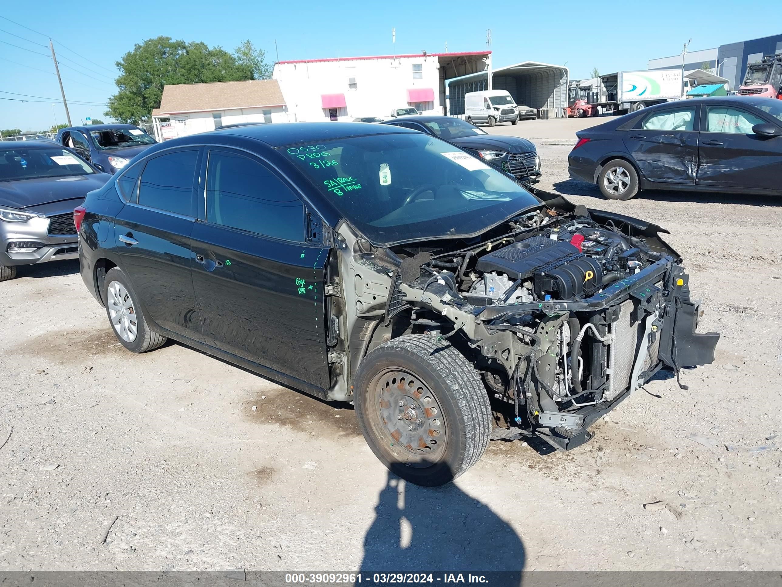 NISSAN SENTRA 2019 3n1ab7ap9ky414070