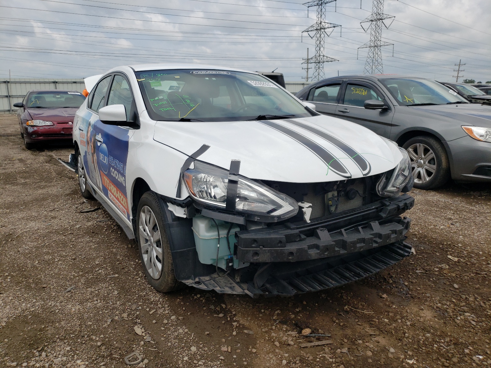 NISSAN SENTRA 2019 3n1ab7ap9ky417843