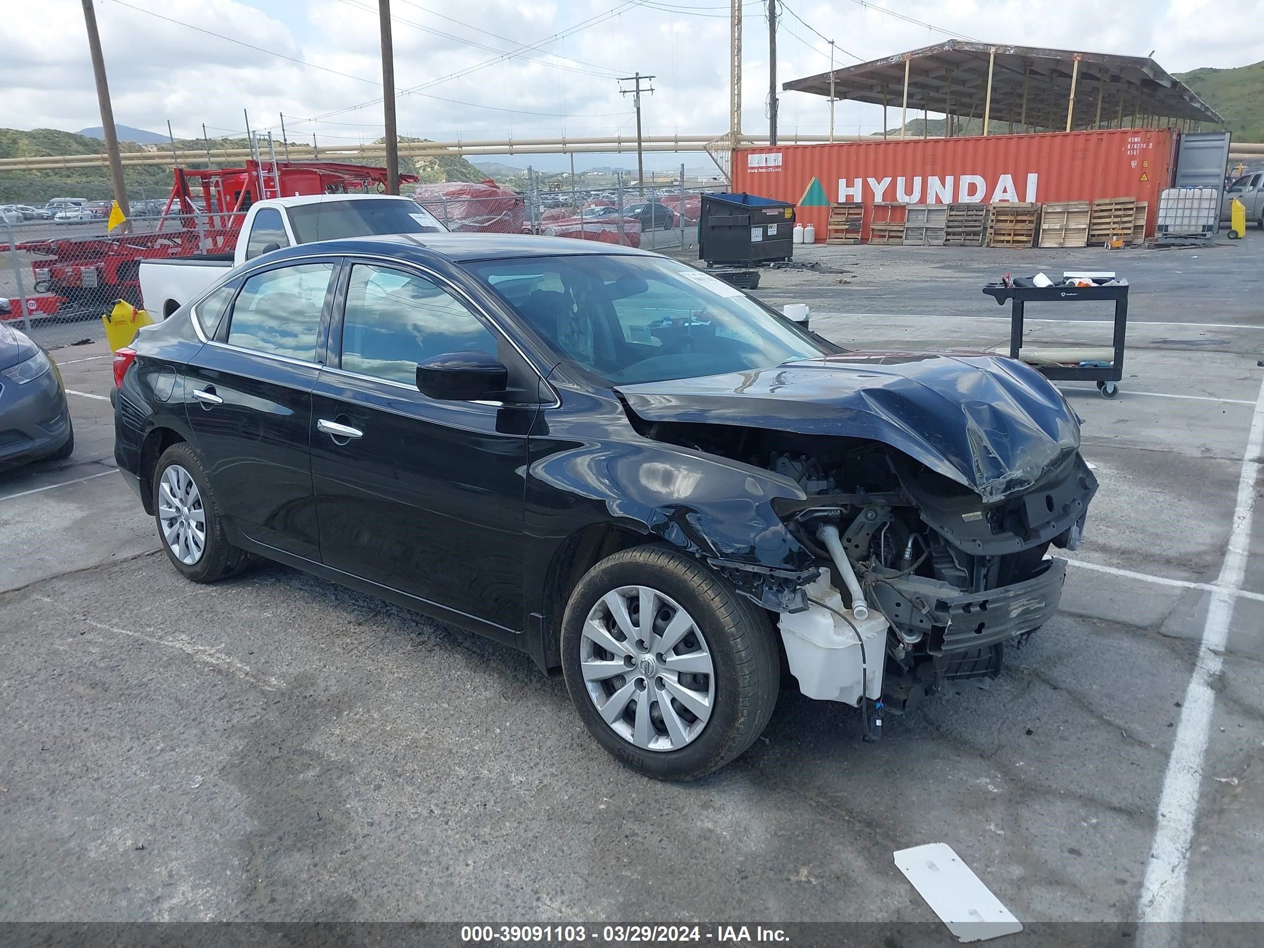 NISSAN SENTRA 2019 3n1ab7ap9ky443701