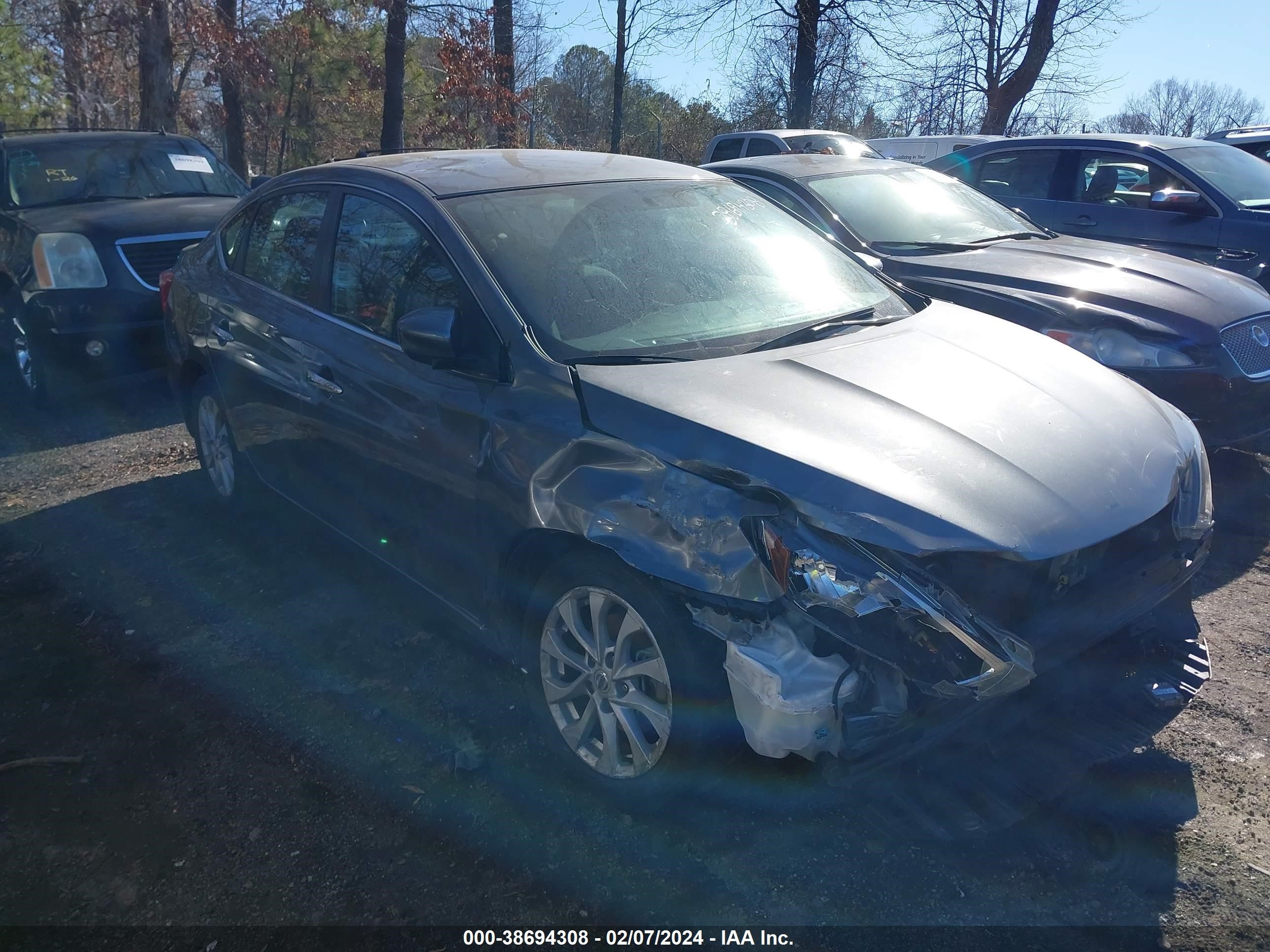 NISSAN SENTRA 2019 3n1ab7ap9ky453550