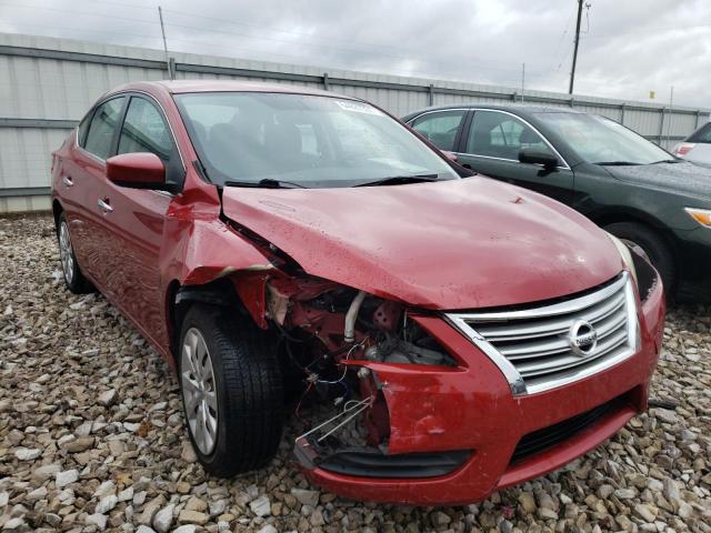 NISSAN SENTRA S 2014 3n1ab7apxel617633