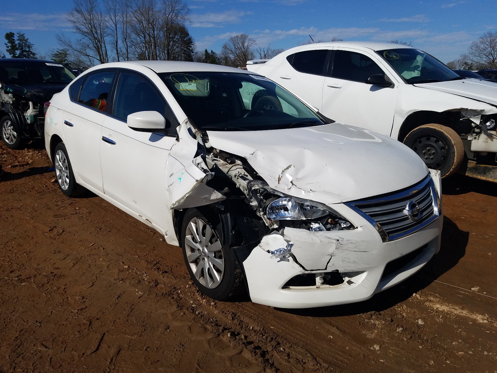 NISSAN SENTRA S 2014 3n1ab7apxel627143