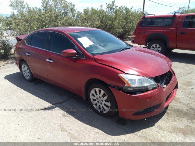 NISSAN SENTRA 2014 3n1ab7apxel631838