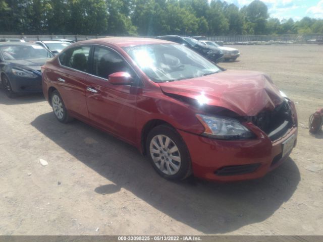 NISSAN SENTRA 2014 3n1ab7apxel634805