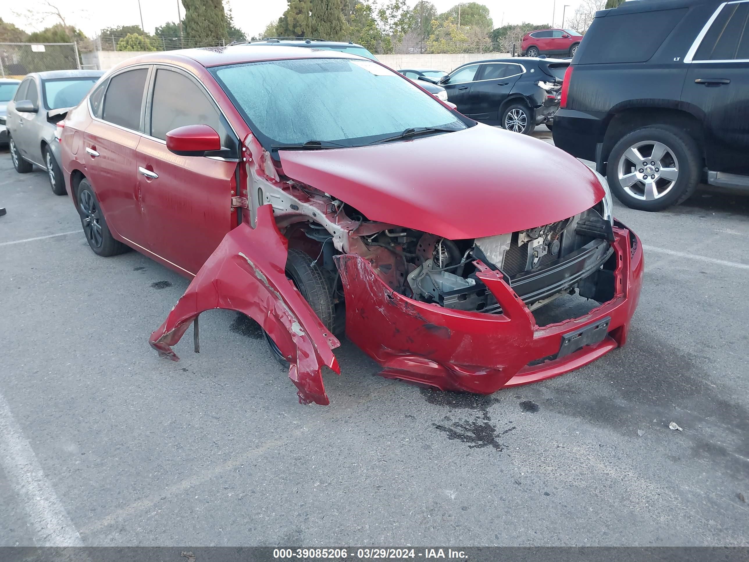 NISSAN SENTRA 2014 3n1ab7apxel635825