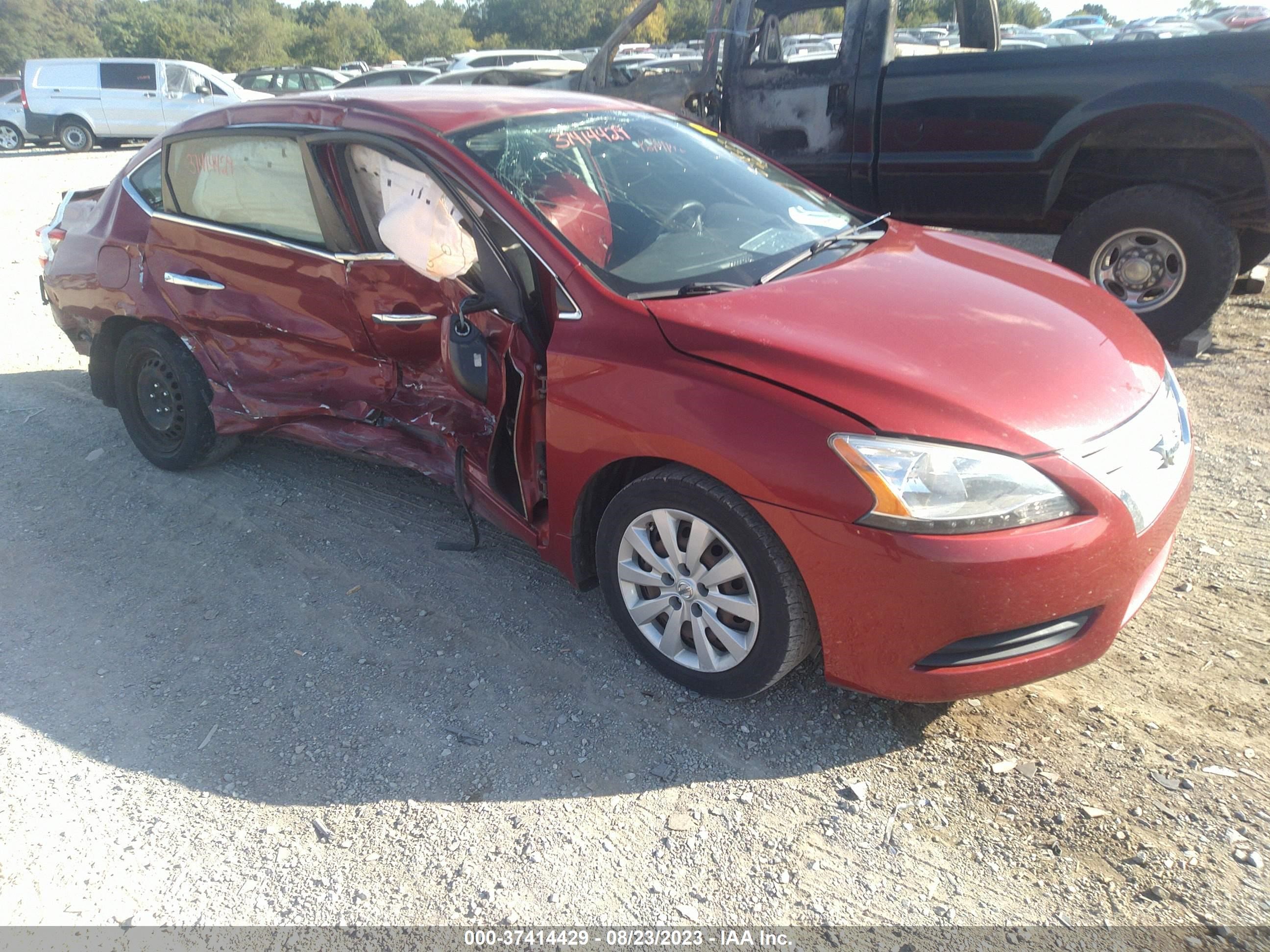 NISSAN SENTRA 2014 3n1ab7apxel640958