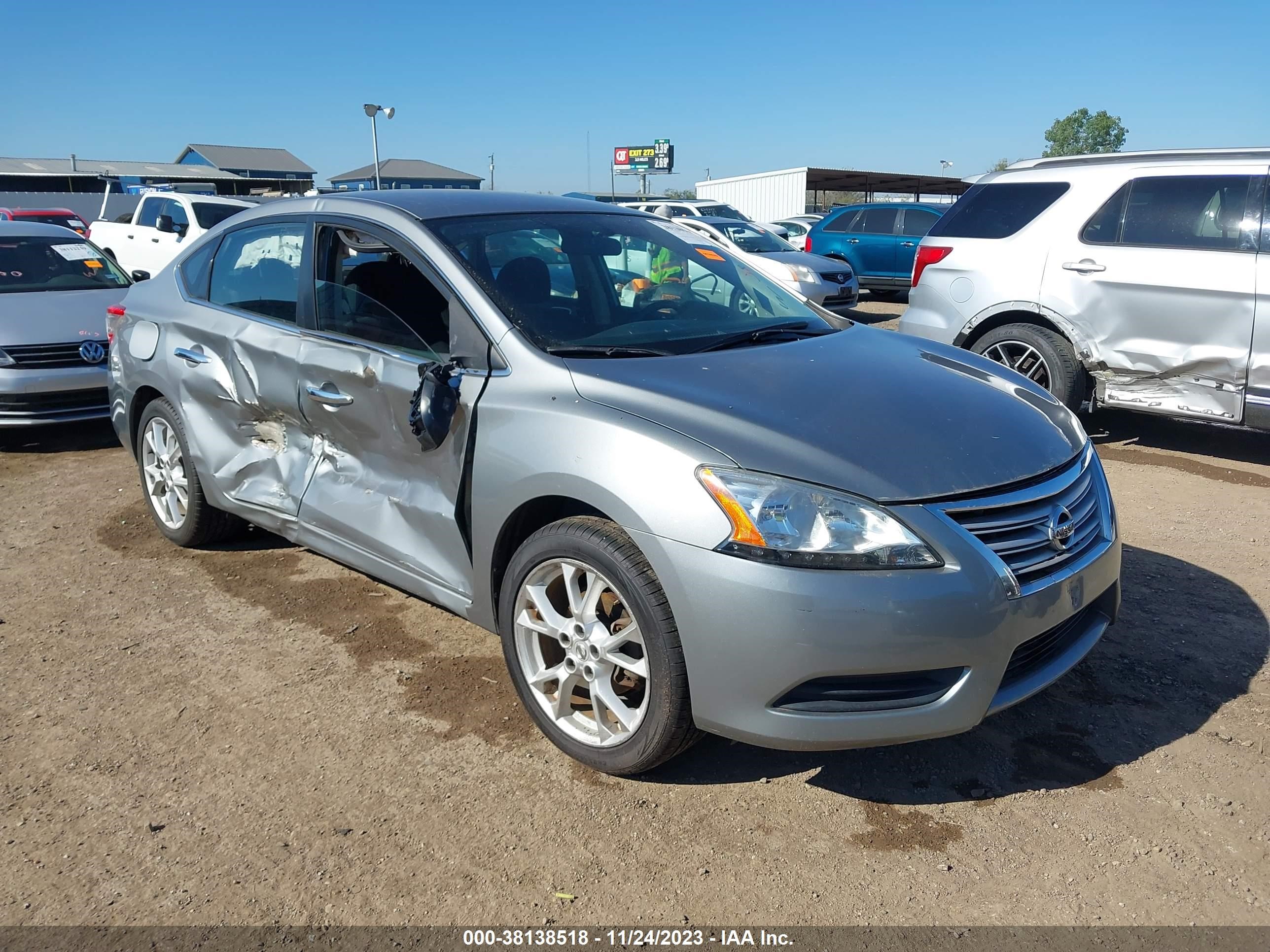 NISSAN SENTRA 2014 3n1ab7apxel641074