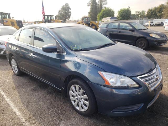 NISSAN SENTRA S 2014 3n1ab7apxel653760