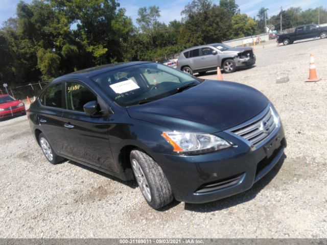 NISSAN SENTRA 2014 3n1ab7apxel657386