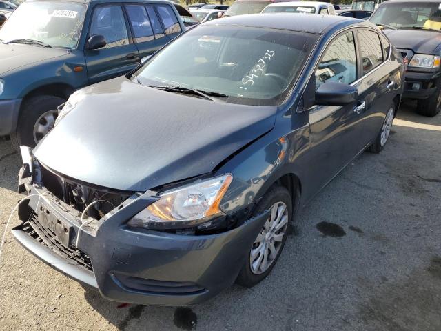 NISSAN SENTRA S 2014 3n1ab7apxel660434