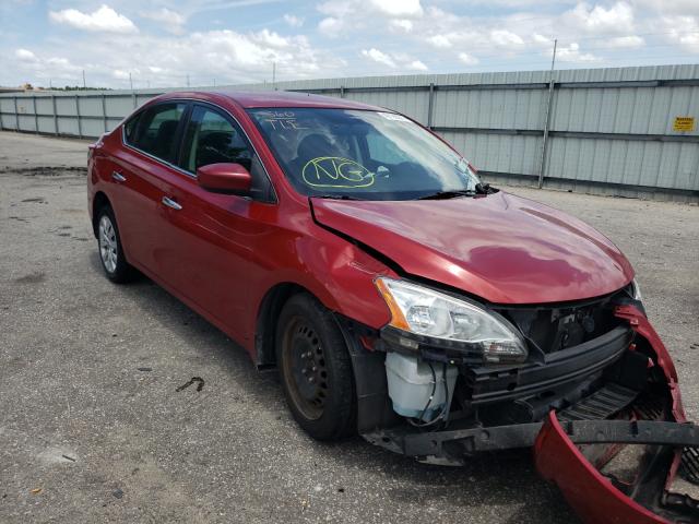 NISSAN SENTRA S 2014 3n1ab7apxel665715