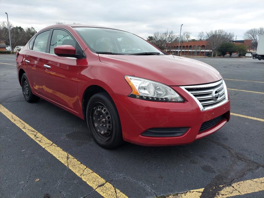 NISSAN SENTRA S 2014 3n1ab7apxel692719