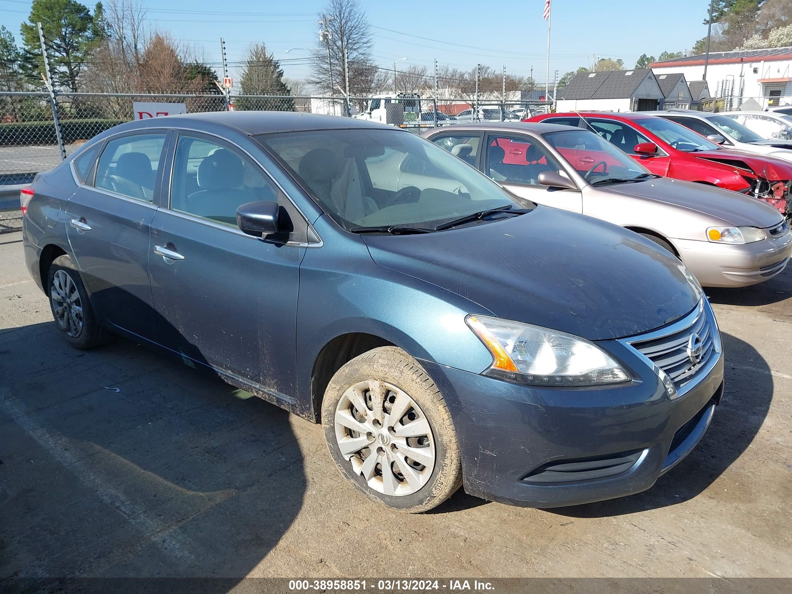 NISSAN SENTRA 2014 3n1ab7apxey214660