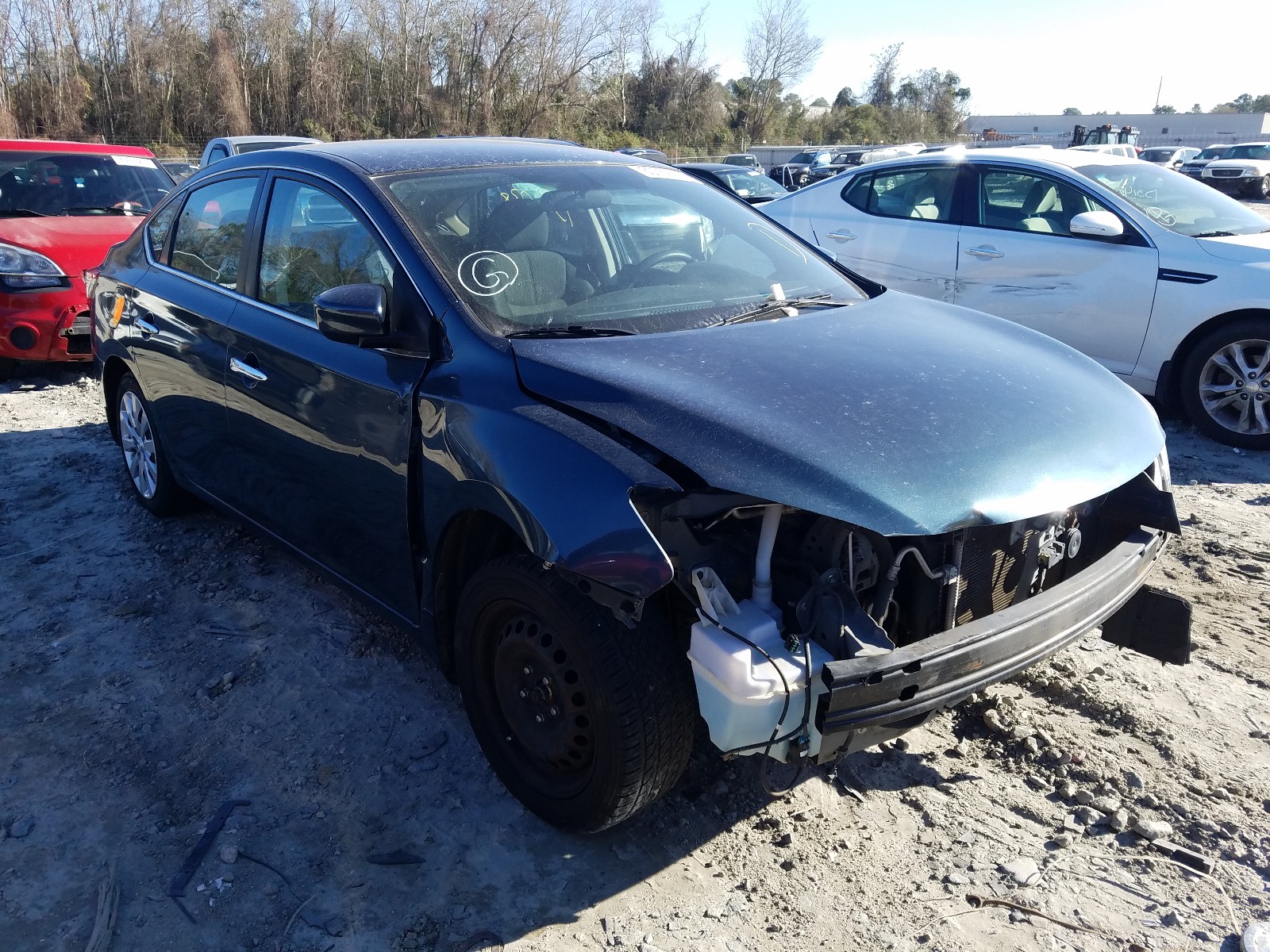 NISSAN SENTRA S 2014 3n1ab7apxey215548