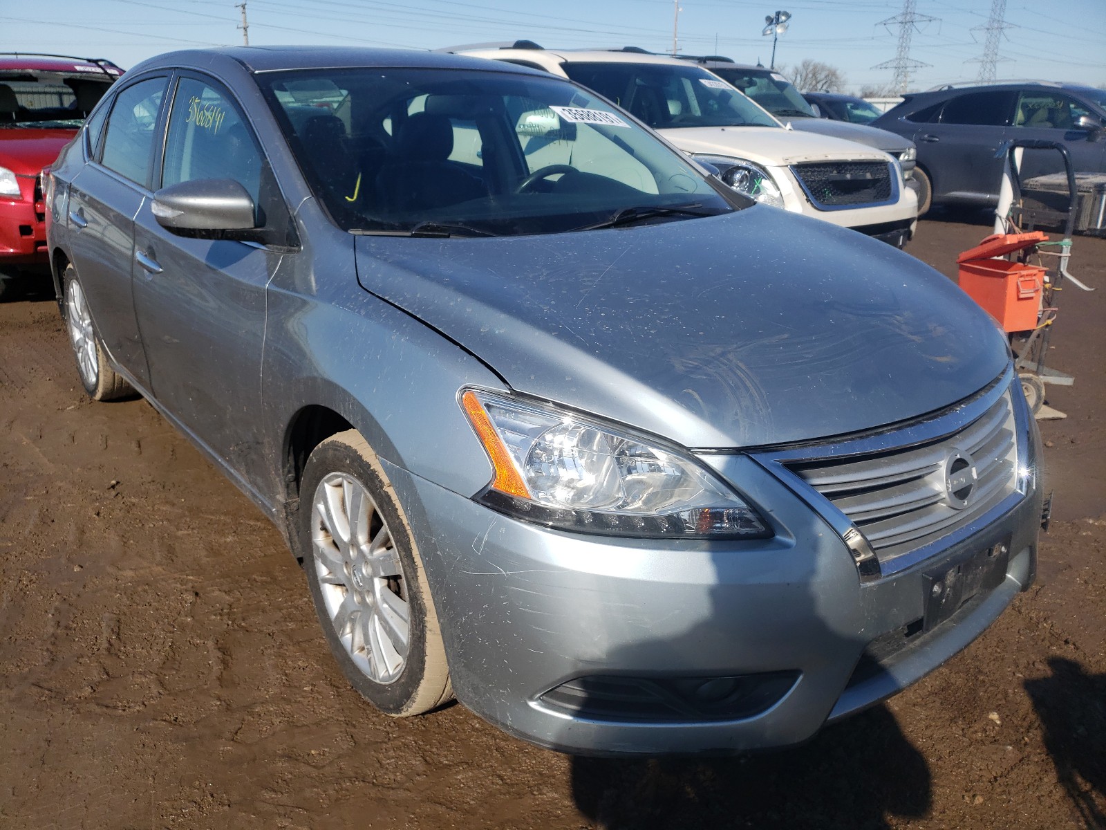 NISSAN SENTRA S 2014 3n1ab7apxey222256