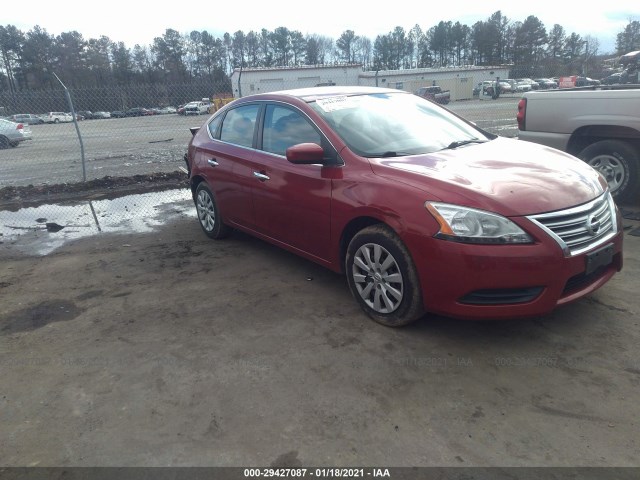 NISSAN SENTRA 2014 3n1ab7apxey229322