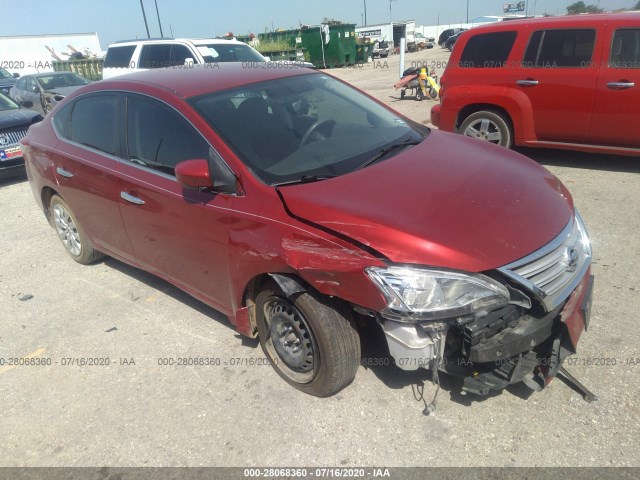 NISSAN SENTRA 2014 3n1ab7apxey238621