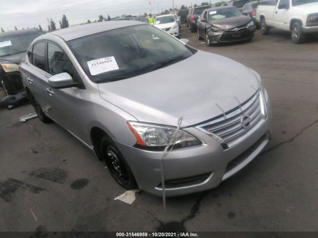 NISSAN SENTRA 2014 3n1ab7apxey239980