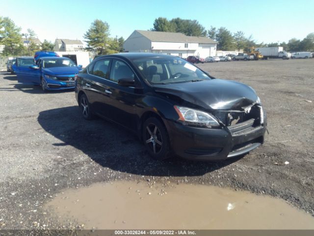 NISSAN SENTRA 2014 3n1ab7apxey243205