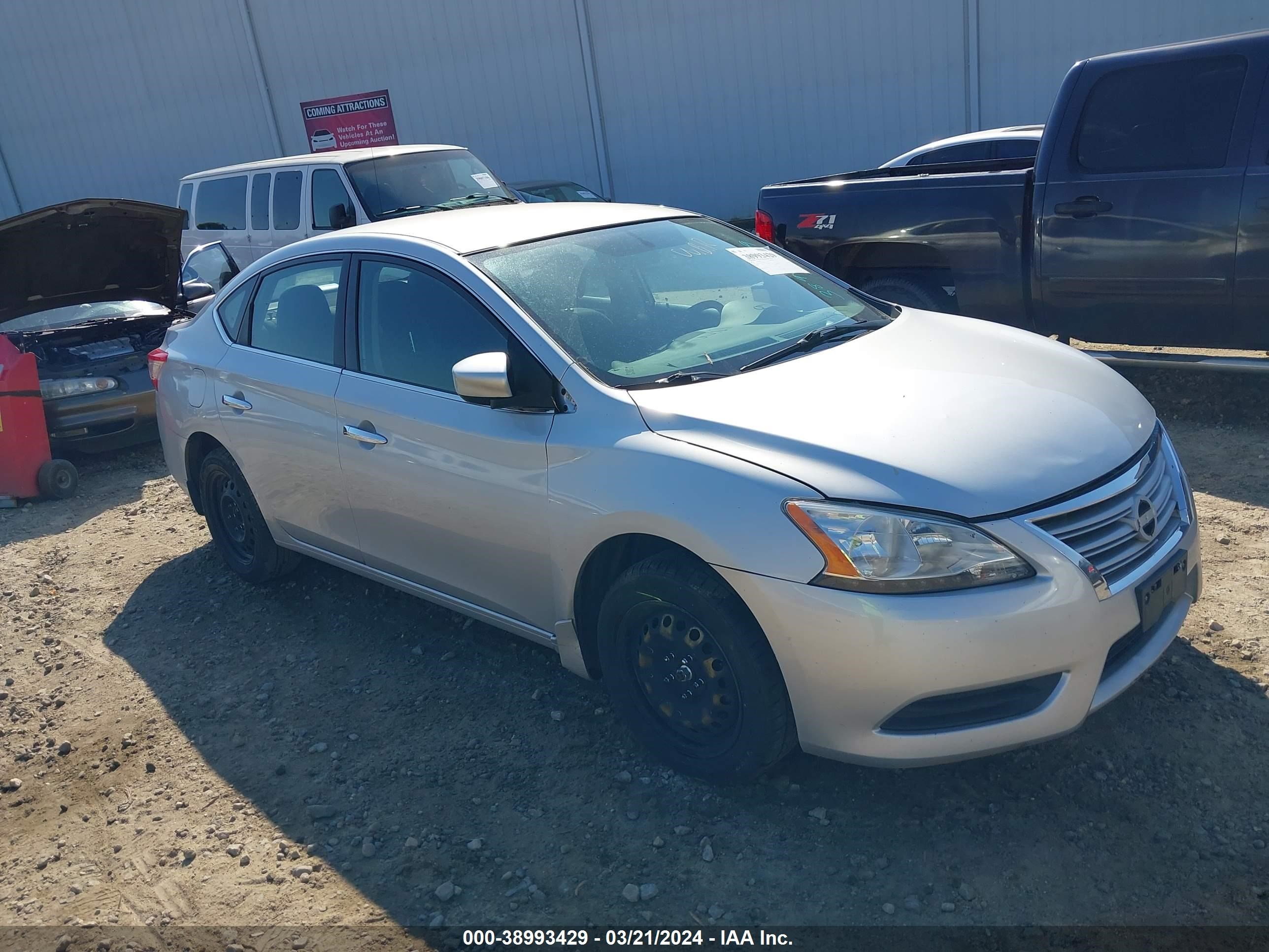 NISSAN SENTRA 2014 3n1ab7apxey264720