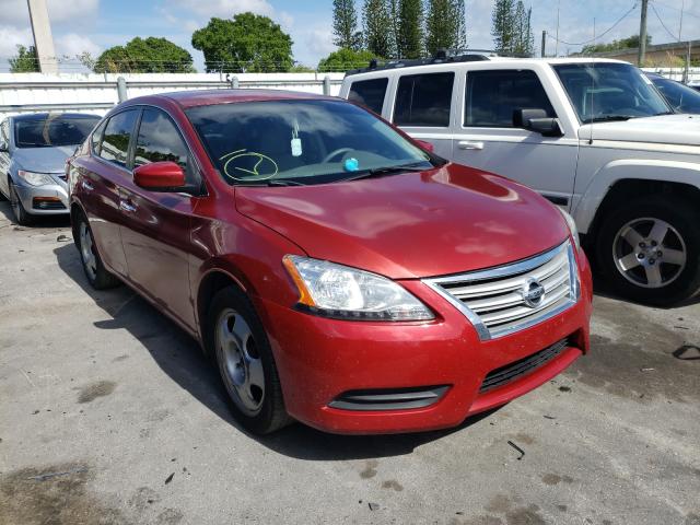 NISSAN SENTRA S 2014 3n1ab7apxey318498