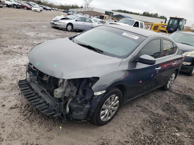 NISSAN SENTRA S 2015 3n1ab7apxfl655414